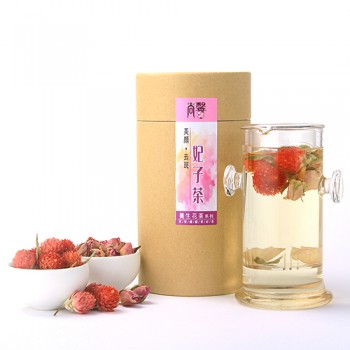 美顏去斑妃子茶：紅巧梅法國種粉紅玫瑰－樽裝